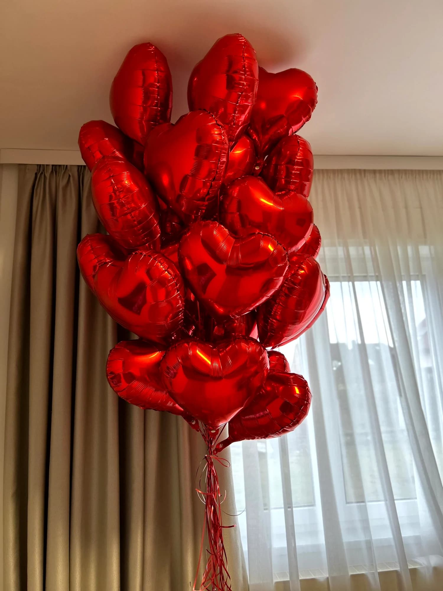Helium Balloons decor example 2