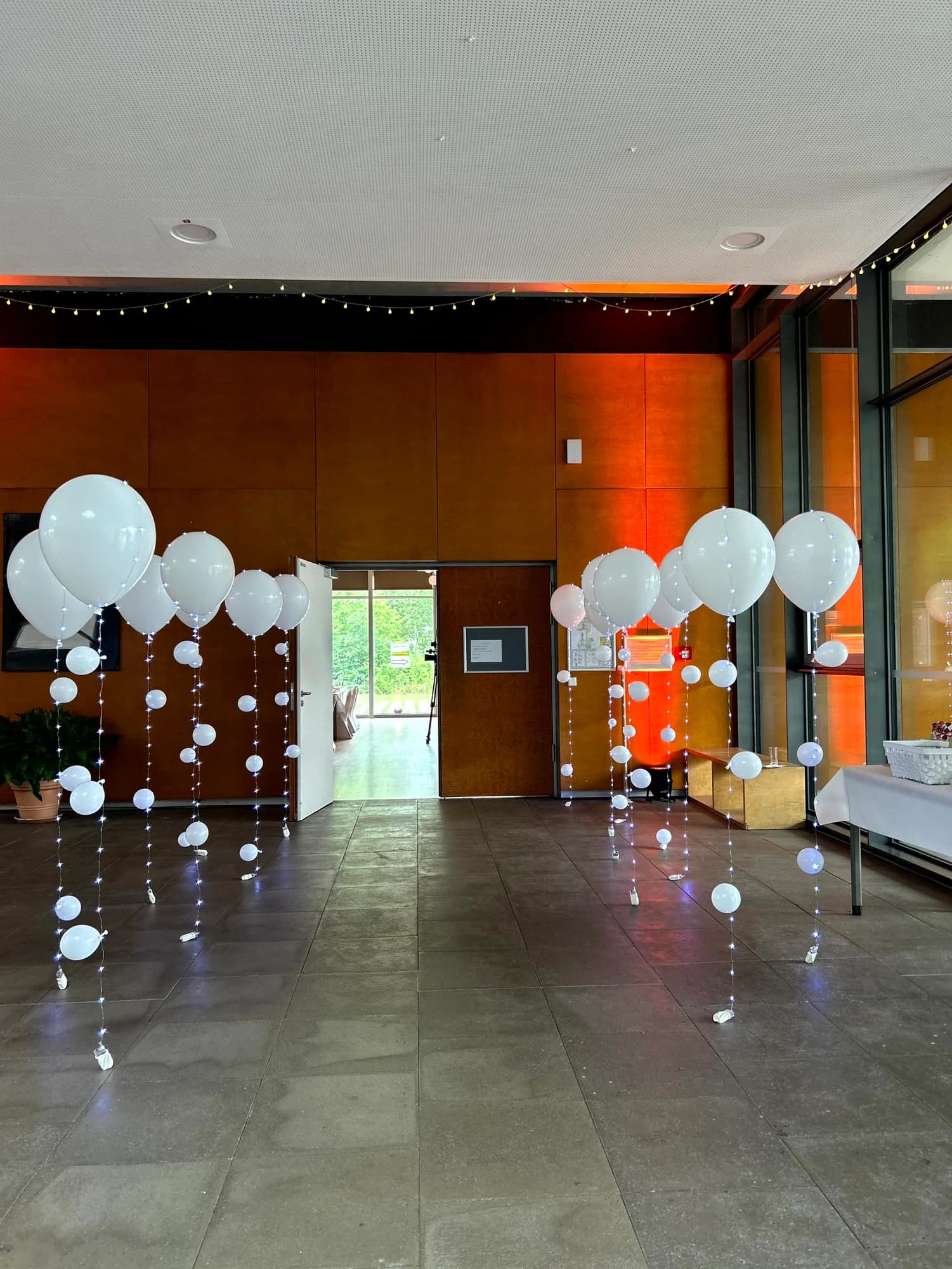Helium Balloons decor example 3