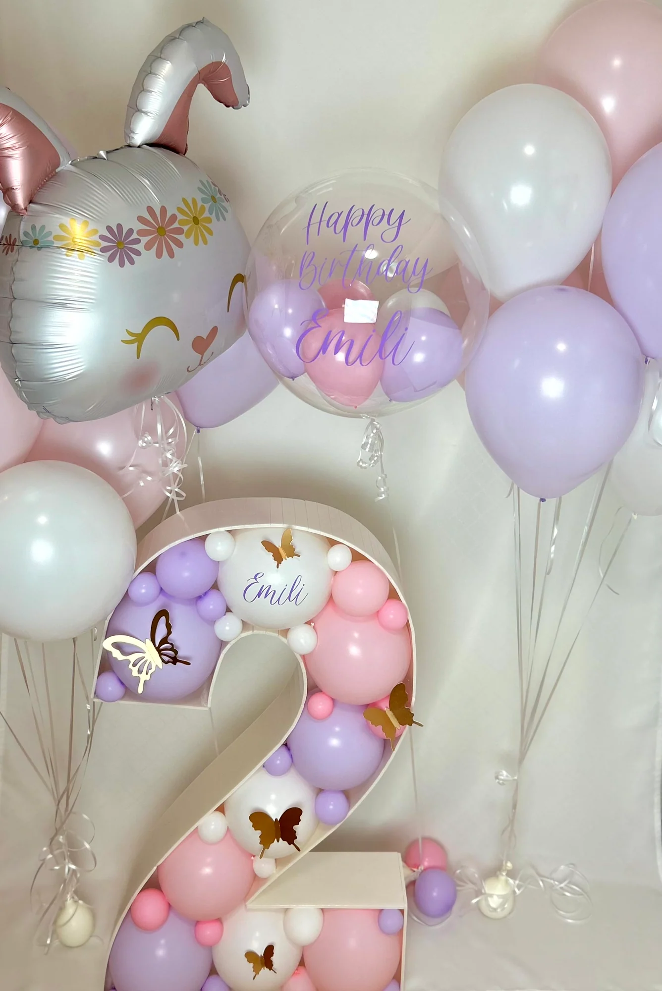 Helium Balloons decor example 4