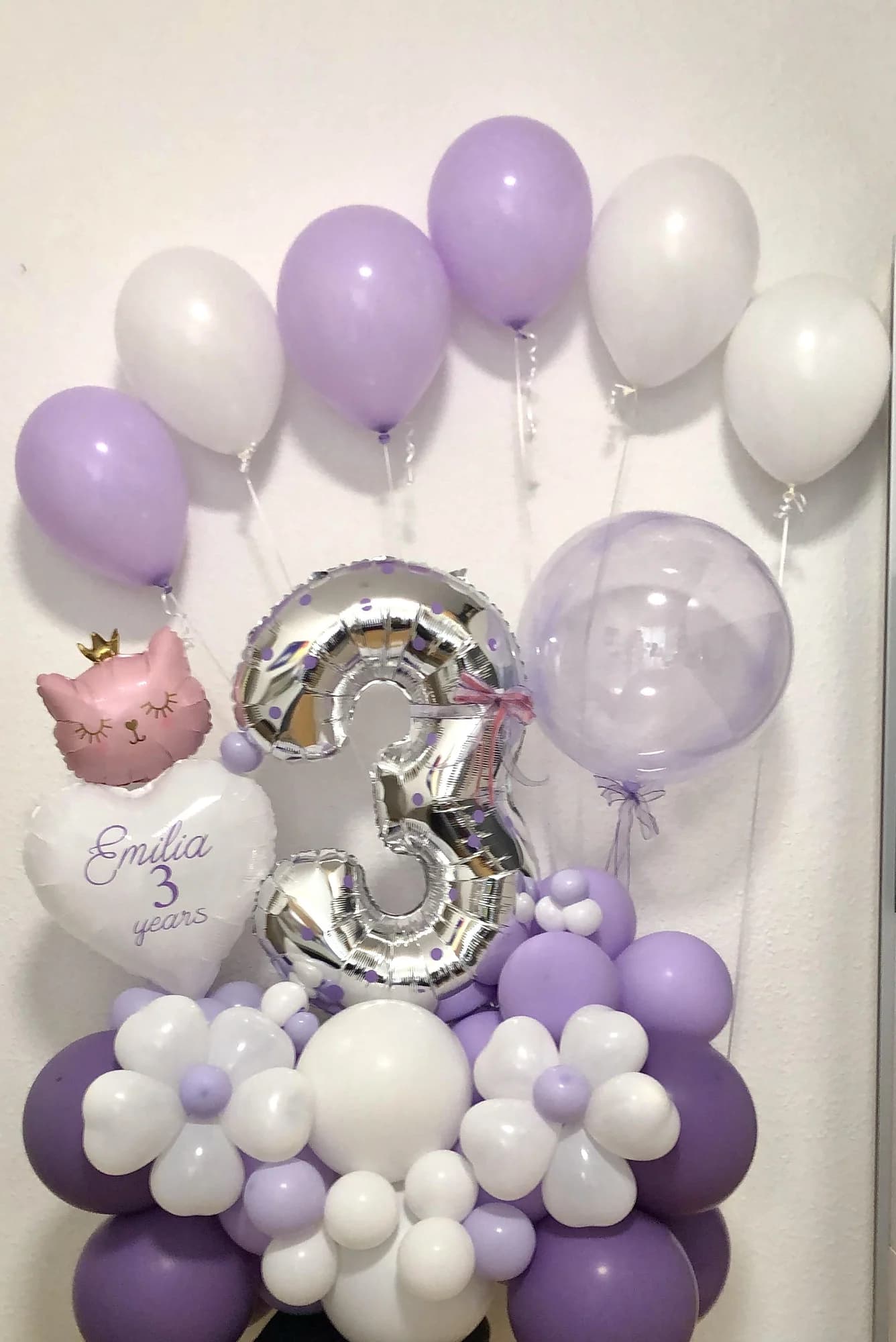 Helium Balloons decor example 5
